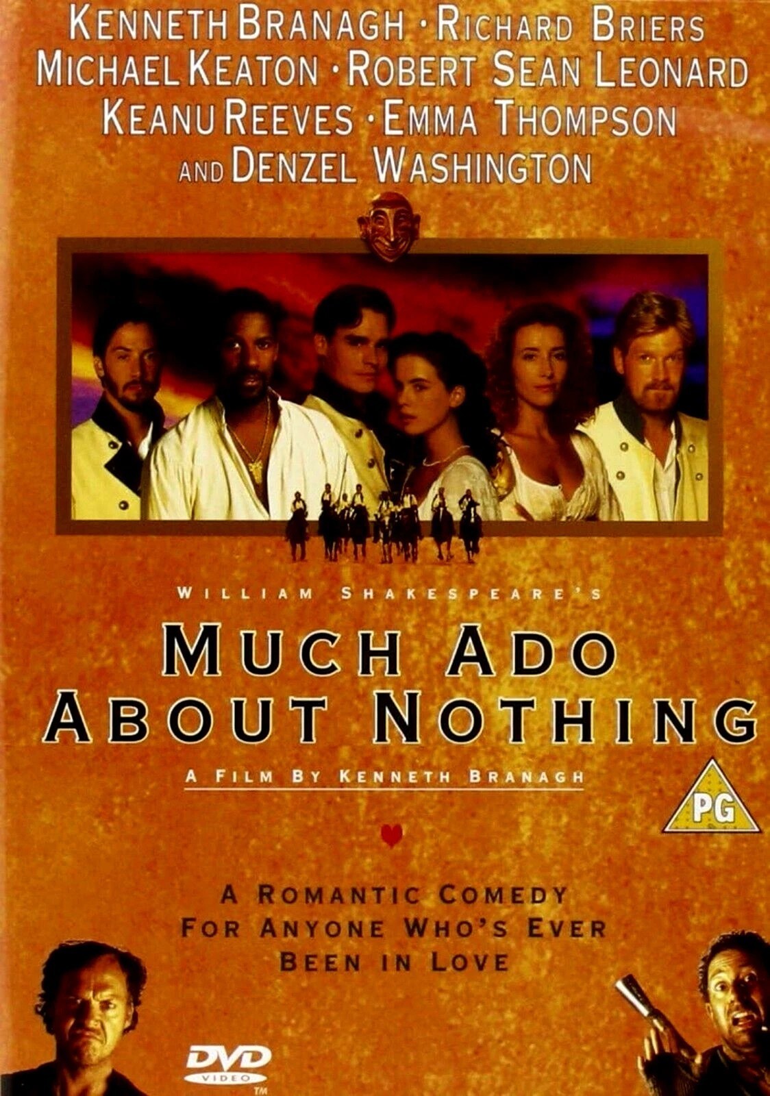 Much Ado About Nothing - Kenneth Branagh, Emma Thompson - NEW Region 2 DVD