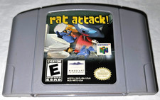 Rat Attack! Authentic N64 Nintendo 64 Cartridge 1999