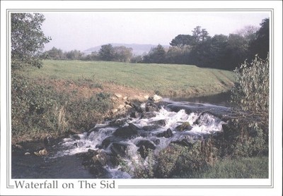 Sidmouth Wasserfall am Sid River Postkarte Richter Hastings