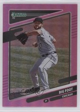 2021 Panini Donruss Variation Holo Pink Lucas Giolito (Big Foot) #90 rs2