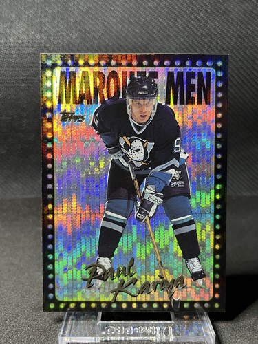 Paul Kariya [Power Boosters] #7 1995 Topps Marquee Men card