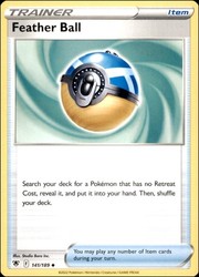 Feather Ball 141/189 Astral Radiance Uncommon Trainer