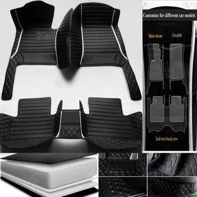 Car Floor Mats For Tesla All Series Waterproof Auto Liner Carpets Luxury Custom