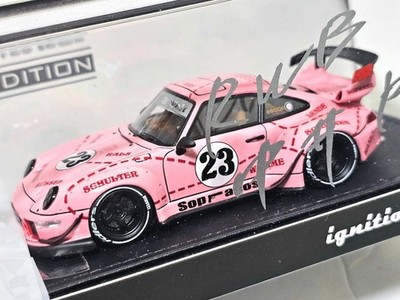 Ignition Model RWB Porsche 993 Pink Pig Maßstab 1:43 Diecast Auto Neu