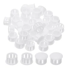 Plastic Hole Plugs, 99 Pcs 1/2"(14mm) Round Plastic Hole Caps, White