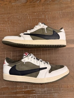 Size 11.5 - Travis Scott x Air Jordan 1 Retro OG SP Low Reverse Olive /...