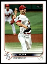 2022 Topps J.A. Happ St. Louis Cardinals #334