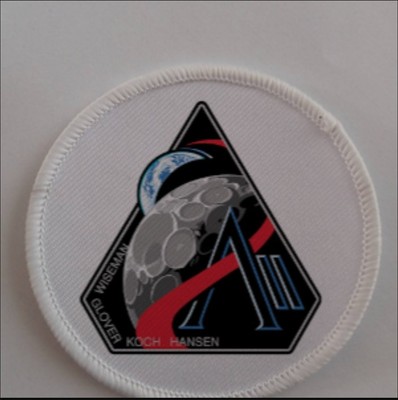 Artemis 2 Nasa Mission Space Patch Abzeichen Aufnäher Badges