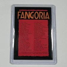 Fangoria Magazine Cover Trading Card with Top Loader 1992 #90 Checklist