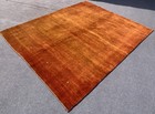Rare Hand knotted Vintage Gabbah Gabbeh Pictorial Wool Area Rug 8 x 6 Ft — photo 7
