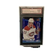 21/22 UPPER DECK ICE SUB ZERO ROOKIES VARIATION Cole Caufield #V59