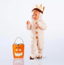 Pottery Barn WHERE THE WILD THINGS ARE Max Plush 2pc Costume Sz 2T