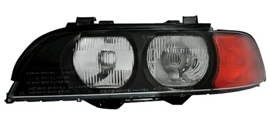 Scheinwerfer Set für 5er BMW E39 -2000 Halogen Blinker in Gelb / LWR - Bild 3 von 4