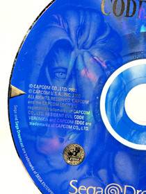 Resident Evil Code Veronica Sega Dreamcast Replacement Disc 2 Only Tested