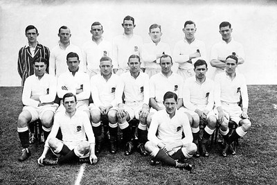 Old Rugby Union Photo England Team Group 1932
