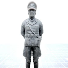 World War 2 German Standing Officer Toy Soldier Military Resin 1/32 WW2 Figure