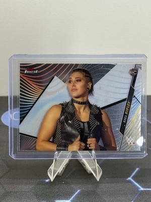2020 Topps Finest WWE - Rhea Ripley #90 (RC)