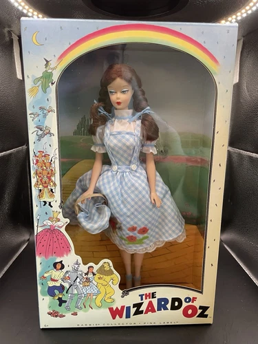 2010 The Wizard of Oz Dorothy Barbie Doll Pink Label R4523 Mattel Collector Doll