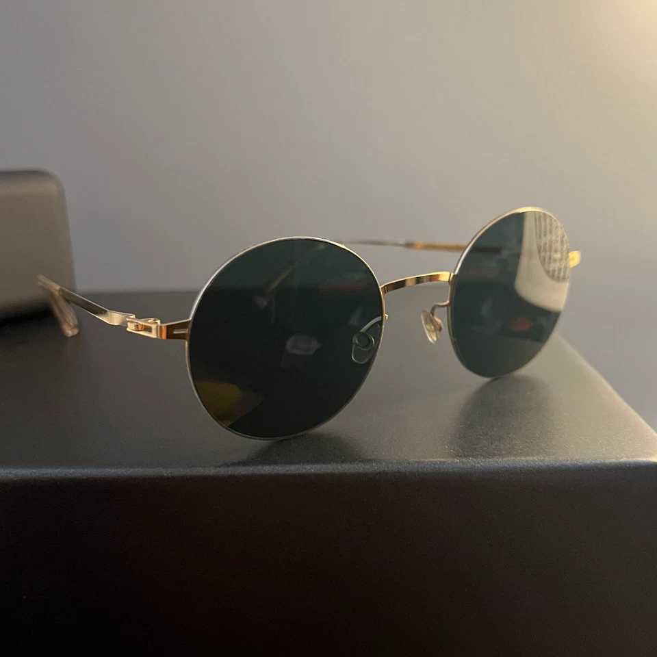 MYKITA LESSRIM KAYO Rimless Sunglasses – Original Case + Extra set of lenses - Image 3 of 4