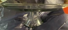 Vintage Anchor Hocking Clear 4" Pedestal Footed Platter 13" Serving / Cake Piece