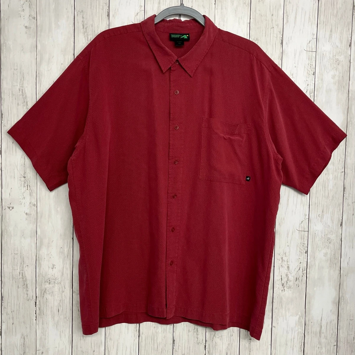 Chemise flanelle Rouge et Ecru - Poche poitrine Alderick