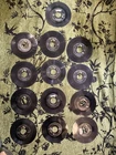 Lot Of 13 Elvis 45s - Condition Varies - See photos for songs