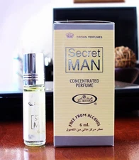 Secret Man - 6 ml (.2 oz) Perfume Oil by Al-Rehab-Men's Fragrances(Pack of 2)