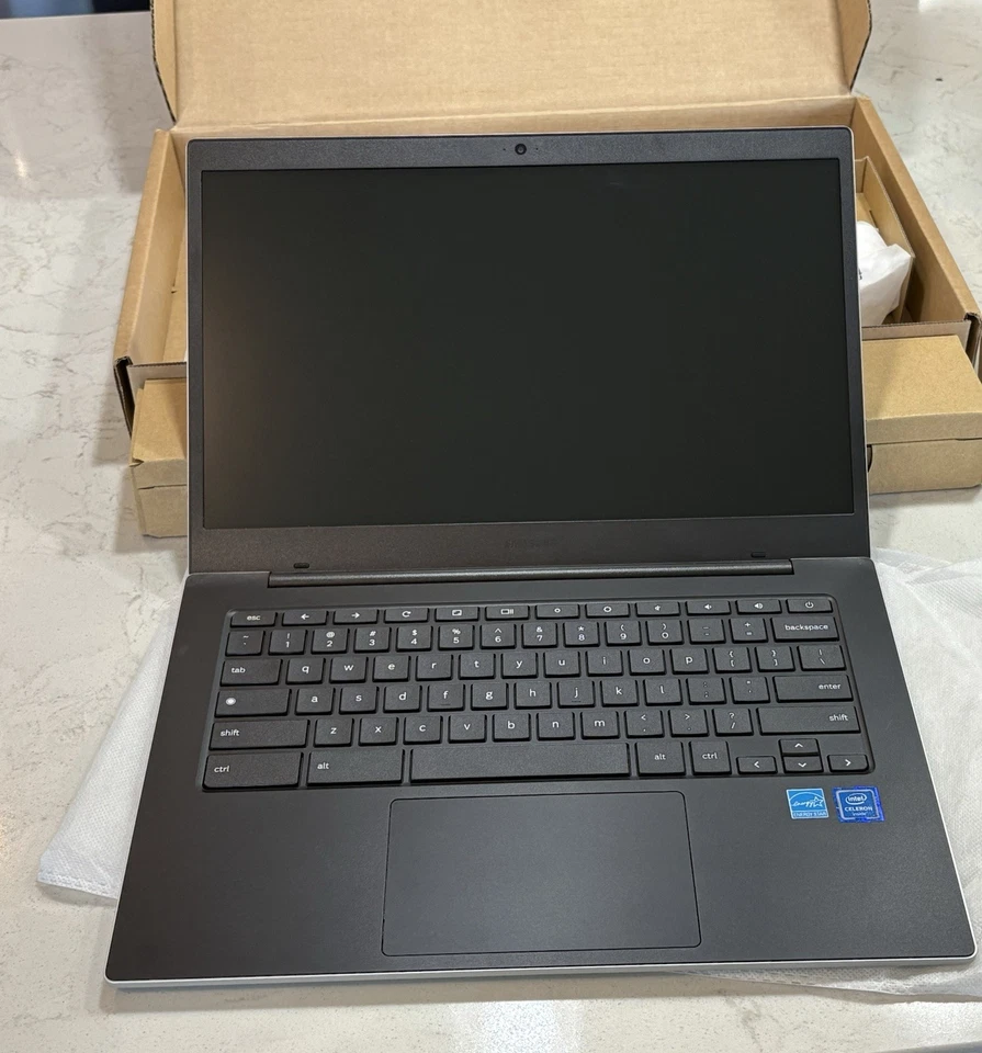 Samsung Galaxy Chromebook Go 14 in Intel Celeron 4GB RAM 32GB SSD Laptop -... - Image 3 of 4