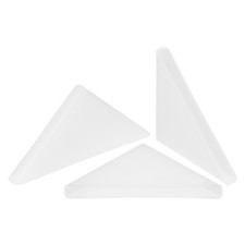 50Pcs Corner Protectors 3x50mm Plastic Right Angle Corner Guards Cushion, White