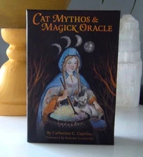 Cat Mythos & Magick Oracle Deck and Book - by Catherine Caprino - New - Sealed