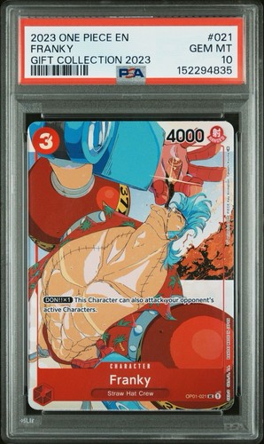 Franky OP01-021 Gift Collection 2023 Holo Rare One Piece Card
