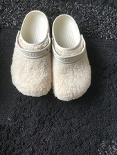 Image of Crocs rare Clog Bone Beige fur Mens 12