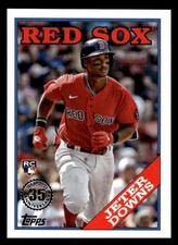 2023 Topps #T88-53 Jeter Downs Rookie 1988 Baseball 35th Red Sox