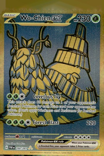 Wo-Chien ex Holofoil [PAF - 240/091]LP - Imagen 2 de 2