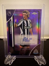 2026 Topps Chrome Premier League | Anthony Gordon Auto CA-AY | Purple /75