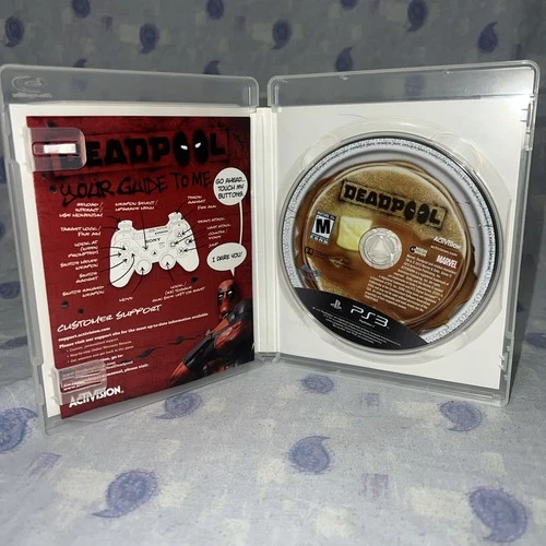 Deadpool Video Game -Rare Out of Print (Sony PlayStation 3, 2013)✅🔥MINT DISC🔥✅