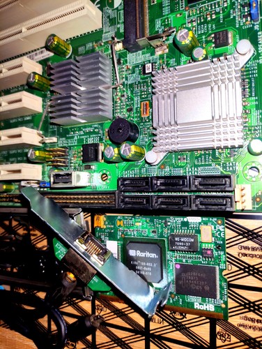 SuperMicro X7SBA REV 1.01 Server Motherboard + CPU Xeon + Ram 4gb Kit - Photo 4/11