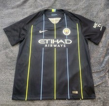 Manchester City Away 2018/19 Jersey Nike XL Mens Navy