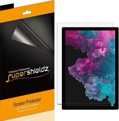 (3 Pack) Screen Protector for Microsoft Surface Pro 7 Plus, 7, 6, 5, 4, Anti Gla