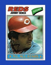 1977 Topps Set-Break # 70 Johnny Bench EX-EXMINT *GMCARDS*