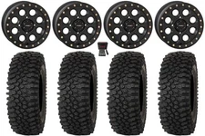 System 3 SB-7 15" Wheels Bk (4+3) 32" Roctane STX Tires Ranger XP 9/1K