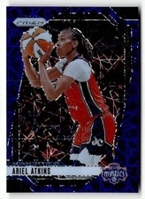 2024 Panini Prizm WNBA #56 Ariel Atkins Blue Velocity Prizm