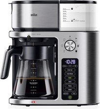     Braun MultiServe Plus KF 9250 1600W Coffee Maker Stainless/Black Excellent