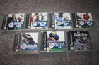Lot of 7 ps1 Sports Madden 99, NHL 99, Triple Play 99, FIFA 99, Nascar 99 NCAA F