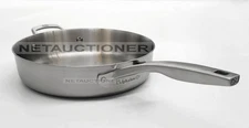 New CALPHALON Premier 3 Layer Stainless Steel 3 Qt Sauté Pan Professional