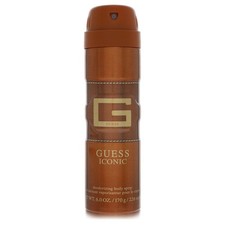 Guess Iconic by Guess Body Spray 6 oz For Men Brand New