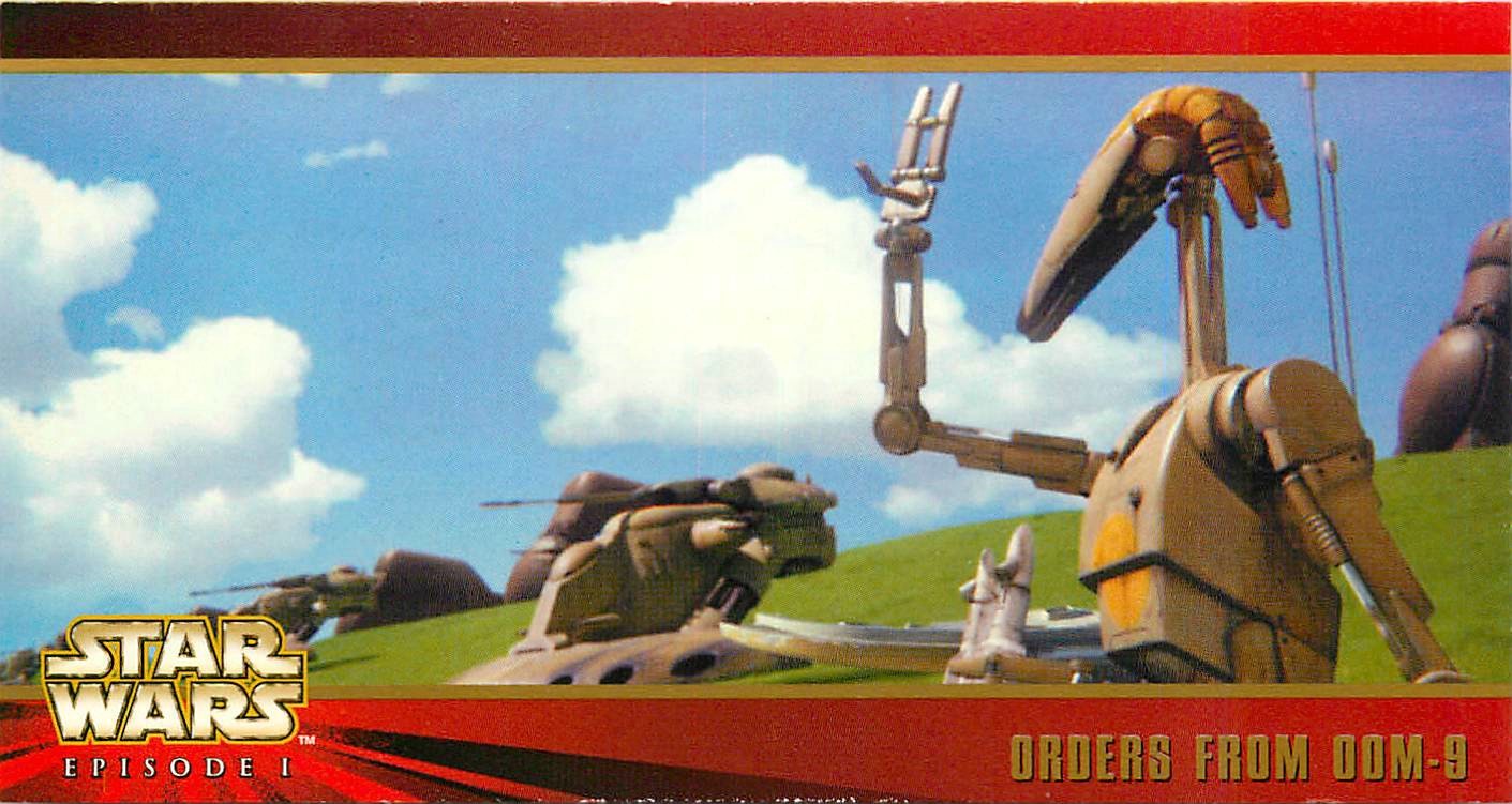 1999 TOPPS WIDEVISION STAR WARS EPISODE I - PICK CHOOSE YOUR CARDS - Picture 60 of 74