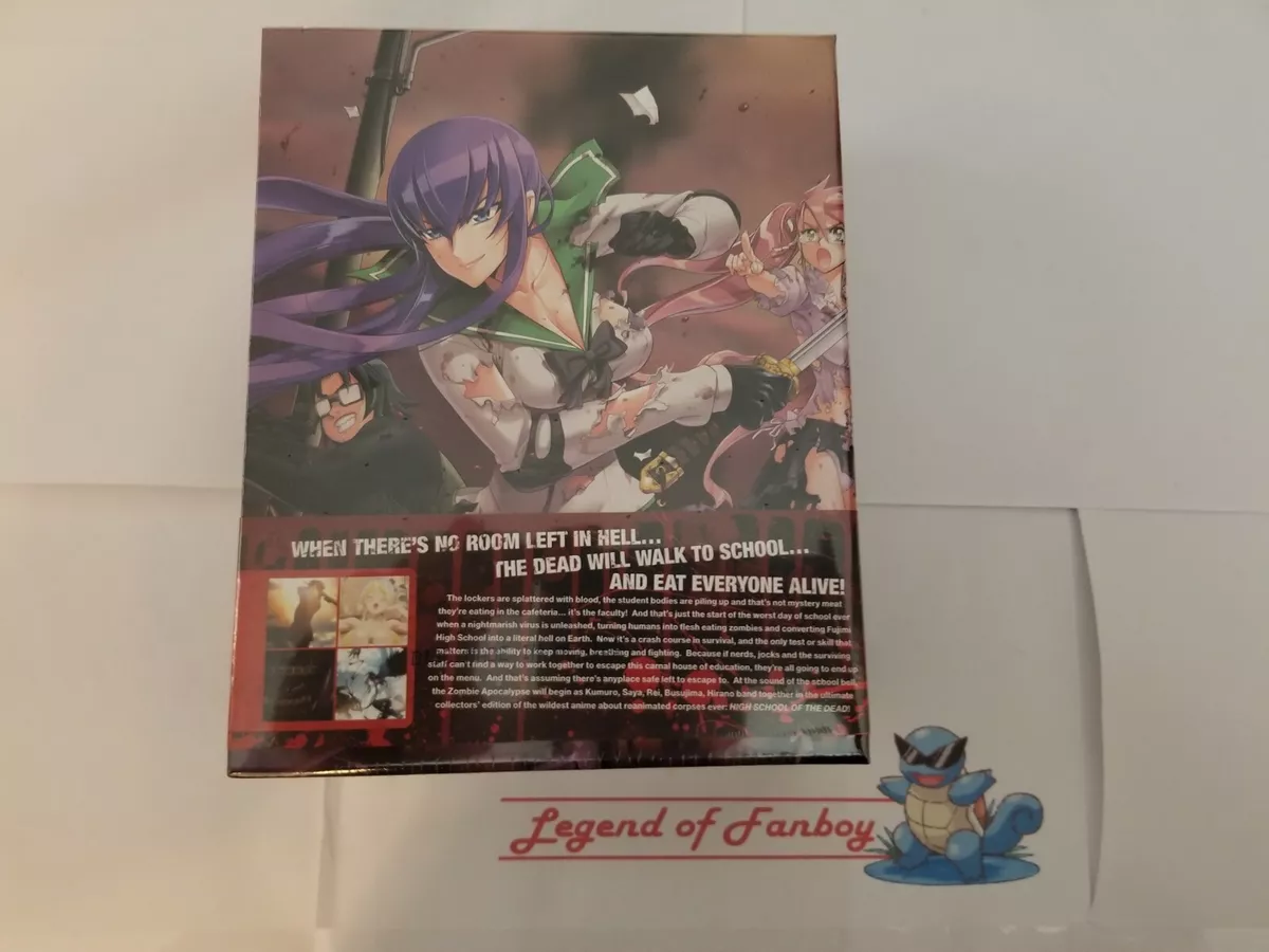 Highschool of the Dead Complete Series + Bonus OVA (Anime DVD)- English USA  Ship