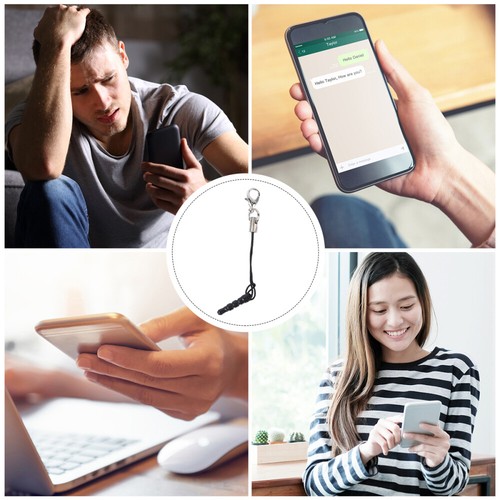 15 Pcs Mobilfunkanhängerseil Halskettenketten Für Die Schmuckherstellung - Zdjęcie 6 z 12