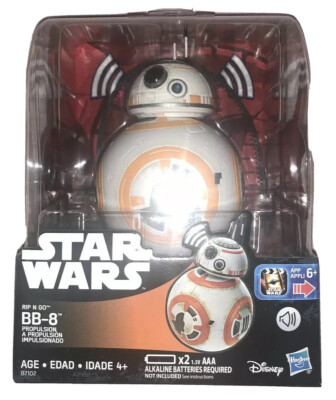 BB-8 Rip N Go Star Wars Robot Movie Sounds Poe Droid Hasbro NEW! Skywalker Force